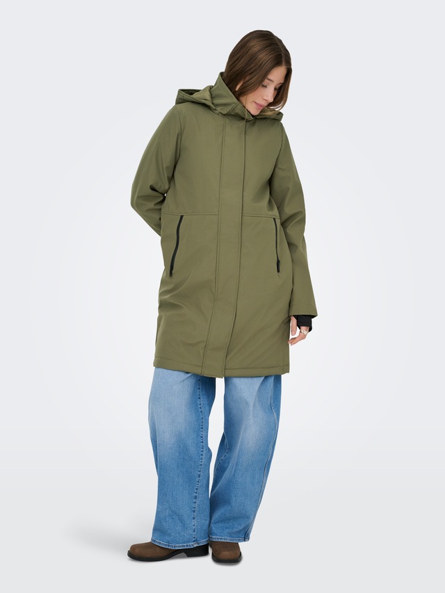 ONLY Parka »ONLKARA PARKA OS OTW« mit Kapuze