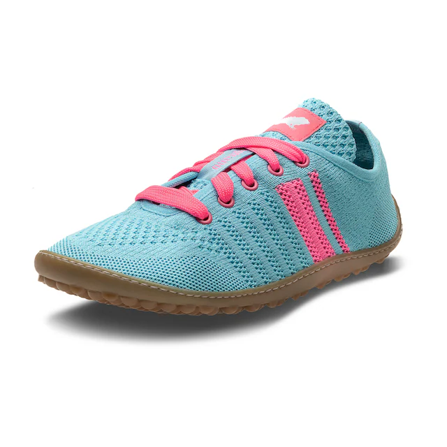 Leguano Barfußschuh »CARIBEO« Bequemschuh, Schnürschuh mit Kontrastbesatz