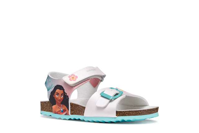 Geox Sandale »J ADRIEL GIRL« Sommerschuh mit Disney-Motiv, Größenschablone zum Download