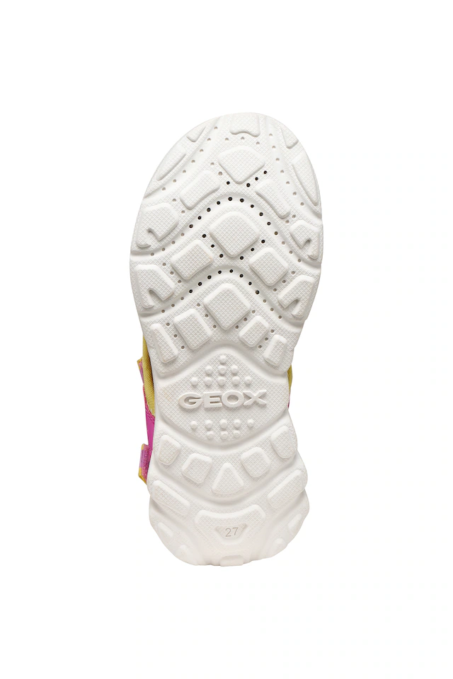 Geox Sandale »J SANDAL AIRADYUM GI« Klettschuh mit Logo, Größenschablone zum Download