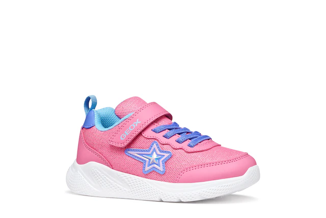 Geox Sneaker »J SPRINTYE GIRL« Slipper mit schönen Glitzerdetails, Größenschablone zum Download