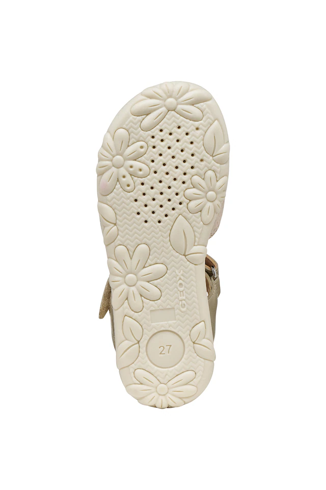 Geox Sandale »J SANDAL HAITI GIRL« Sandale mit Fersenriemen, Größenschablone zum Download