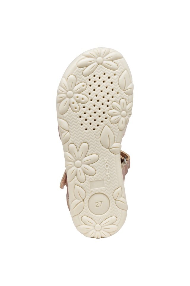 Geox Sandale »J SANDAL HAITI GIRL« Sandale mit Fersenriemen, Größenschablone zum Download