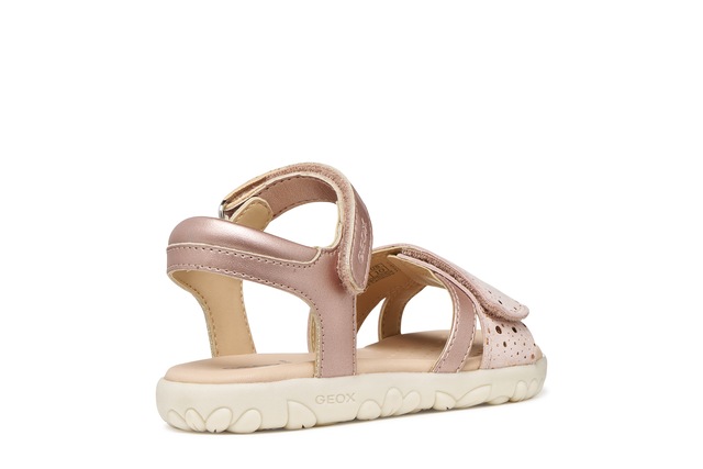 Geox Sandale »J SANDAL HAITI GIRL« Sandale mit Fersenriemen, Größenschablone zum Download