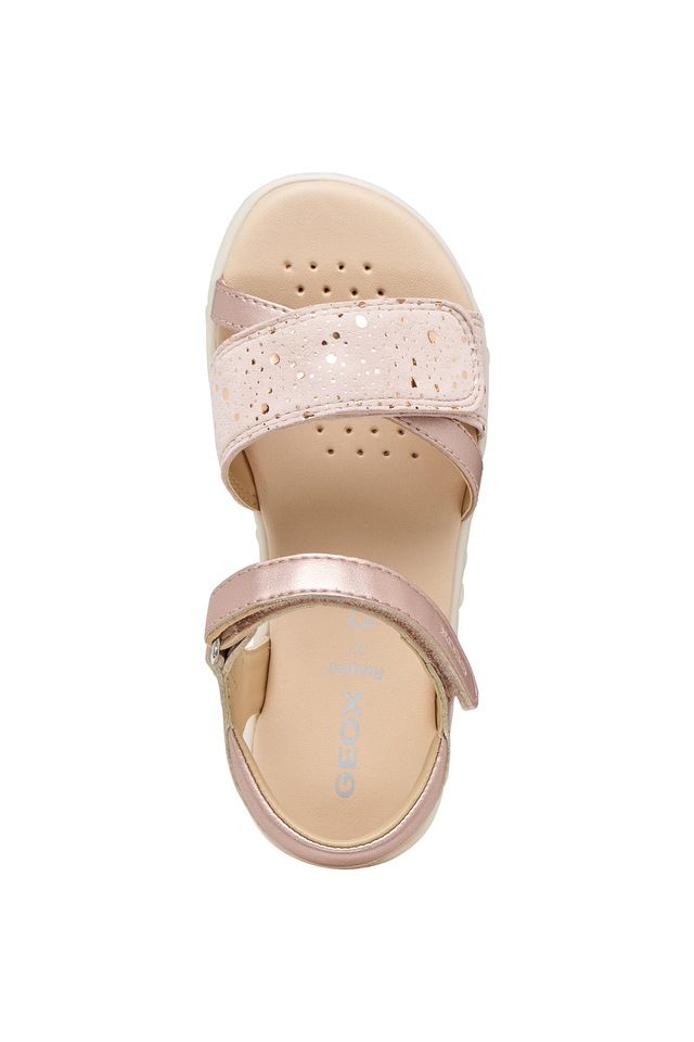 Geox Sandale »J SANDAL HAITI GIRL« Sandale mit Fersenriemen, Größenschablone zum Download