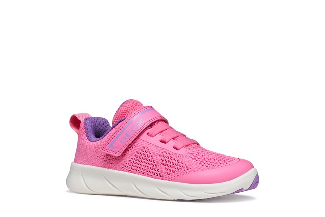 Geox Barfußschuh »J FOOT-RUN GIRL« Halbschuh mit Klettverschluss, Größenschablone zum Download