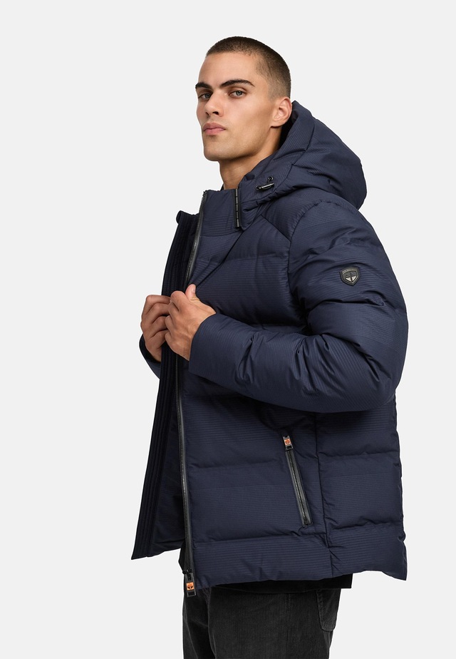 Stone Harbour Steppjacke »Gavriloo XX« mit Kapuze Gesteppte Winterjacke mit abnehmbarer Kapuze