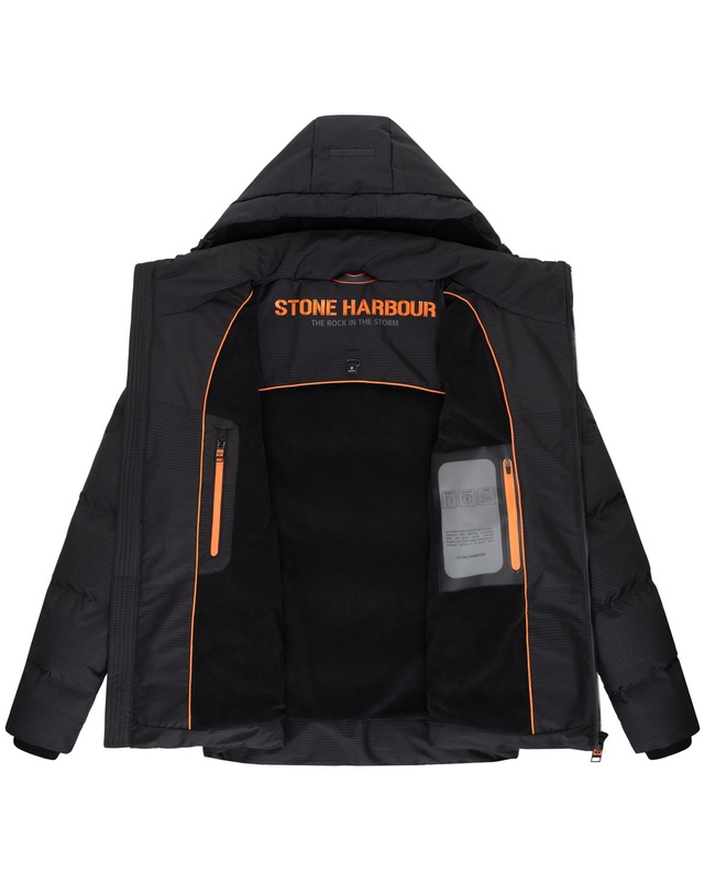 Stone Harbour Steppjacke »Gavriloo XX« mit Kapuze Gesteppte Winterjacke mit abnehmbarer Kapuze