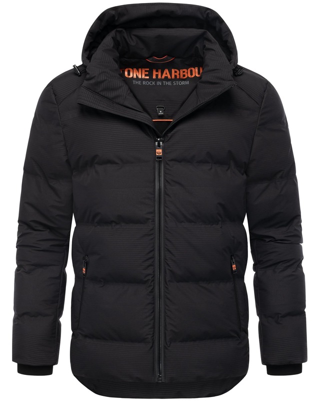 Stone Harbour Steppjacke »Gavriloo XX« mit Kapuze Gesteppte Winterjacke mit abnehmbarer Kapuze