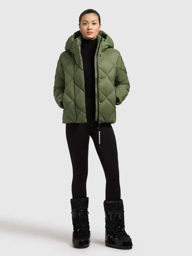 khujo Steppjacke »LILIAN« mit Kapuze
