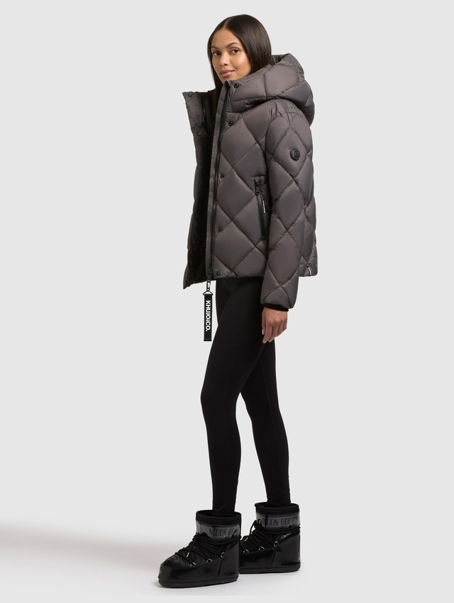 khujo Steppjacke »LILIAN« mit Kapuze