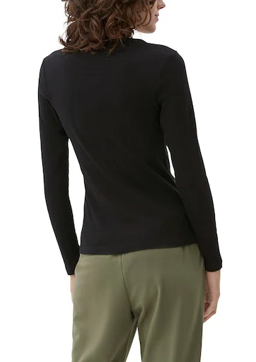 s.Oliver Langarmshirt mit U-Boot-Ausschnitt