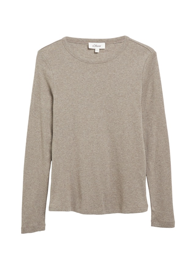 s.Oliver Langarmshirt mit U-Boot-Ausschnitt