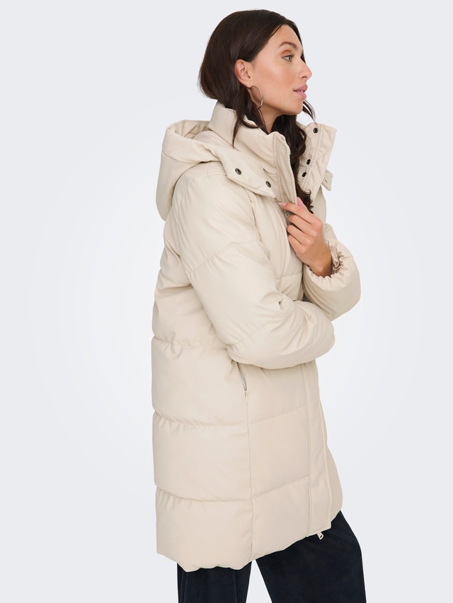 ONLY Steppmantel »ONLAGNES COATED PUFFER COAT OTW«