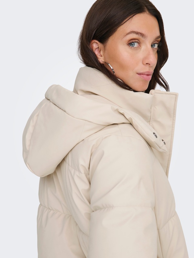 ONLY Steppmantel »ONLAGNES COATED PUFFER COAT OTW«