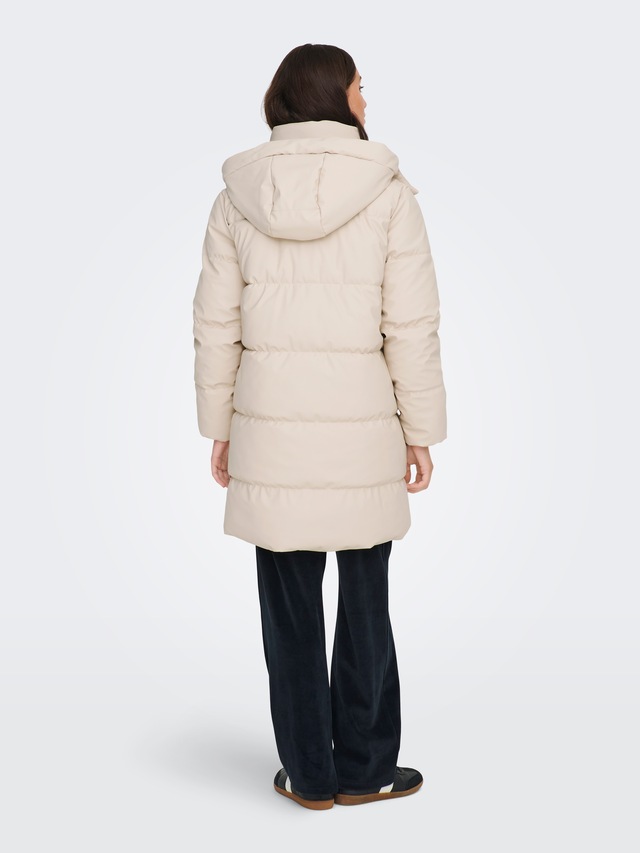 ONLY Steppmantel »ONLAGNES COATED PUFFER COAT OTW«
