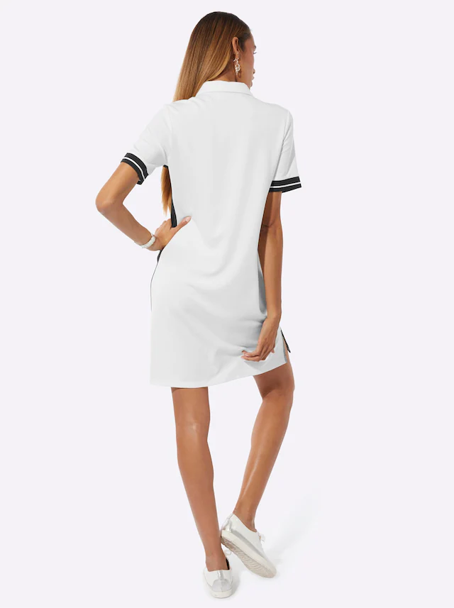 creation L Shirtkleid »Modal-Mix-Polokleid«