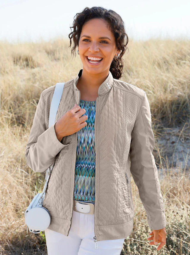 Casual Looks Steppjacke ohne Kapuze
