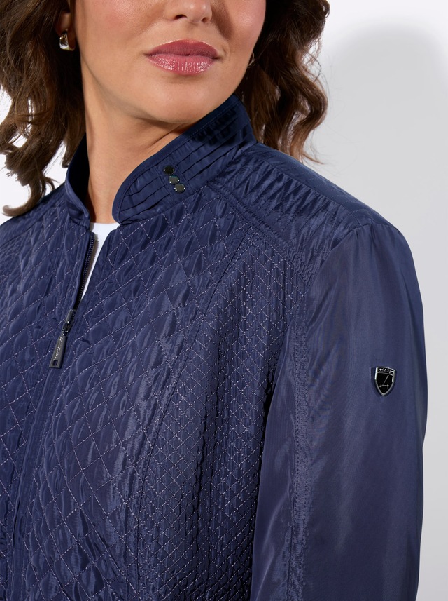 Casual Looks Steppjacke ohne Kapuze