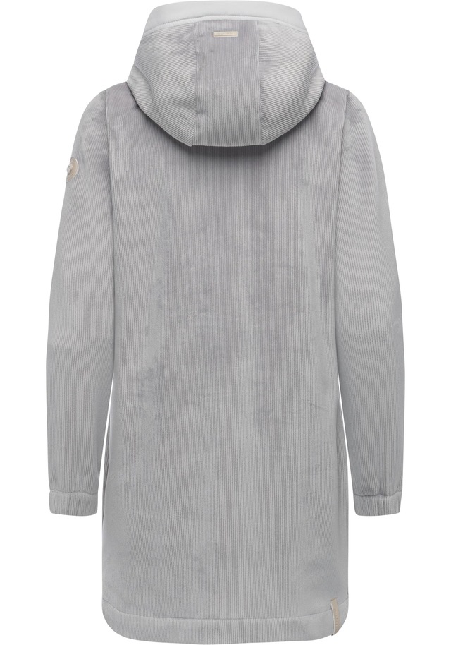 Ragwear Kurzmantel »Cousy Bonded YOUMODO« Weicher Damen Rippstrick-Mantel mit Kapuze