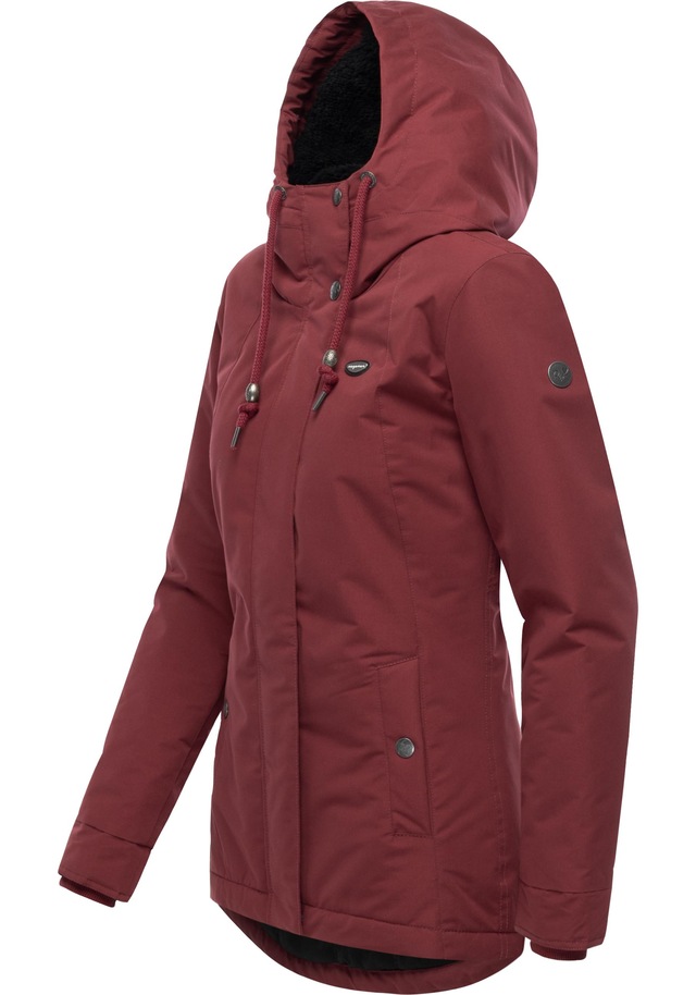 Ragwear Kurzmantel »Alvena YOUMODO« Wasserdichter Damen Mantel mit verstellbarer Kapuze