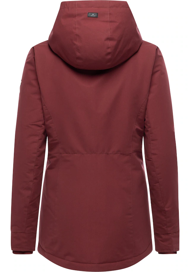 Ragwear Kurzmantel »Alvena YOUMODO« Wasserdichter Damen Mantel mit verstellbarer Kapuze