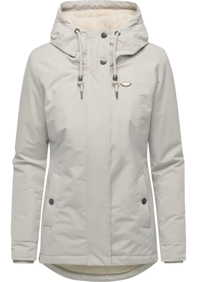 Ragwear Kurzmantel »Alvena YOUMODO« Wasserdichter Damen Mantel mit verstellbarer Kapuze