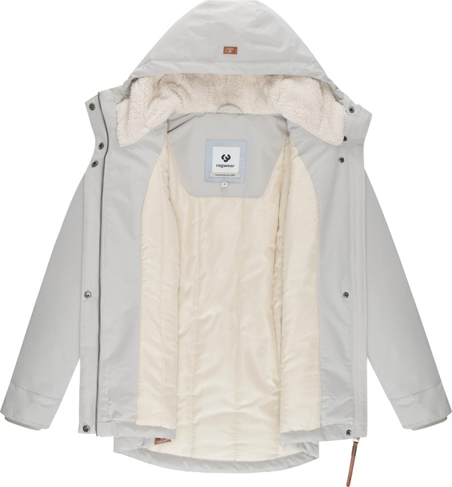 Ragwear Kurzmantel »Alvena YOUMODO« Wasserdichter Damen Mantel mit verstellbarer Kapuze