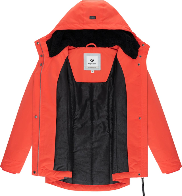 Ragwear Kurzmantel »Alvena YOUMODO« Wasserdichter Damen Mantel mit verstellbarer Kapuze