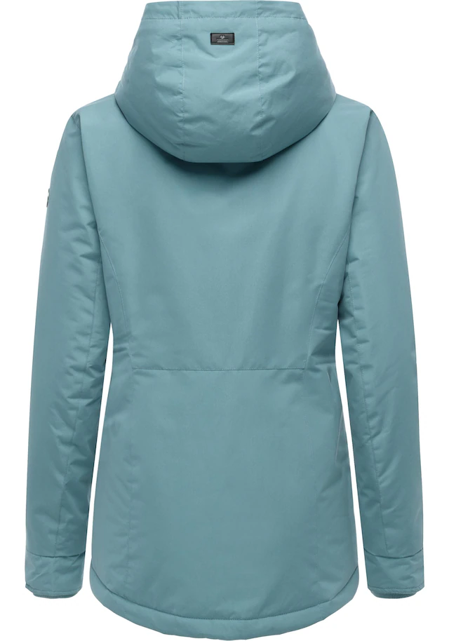 Ragwear Kurzmantel »Alvena YOUMODO« Wasserdichter Damen Mantel mit verstellbarer Kapuze