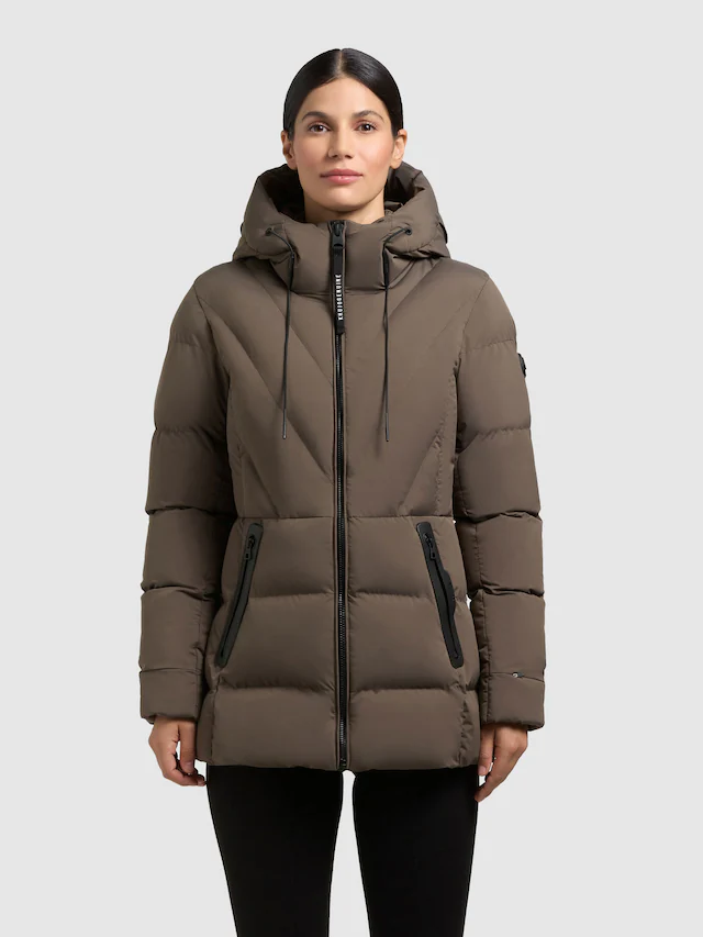 khujo Steppjacke »RABB 2IN1 (EINSATZ HERAUSNEHMBAR)« mit Kapuze