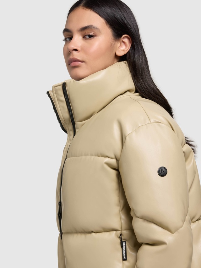 khujo Lederimitatjacke »KHALIA« ohne Kapuze