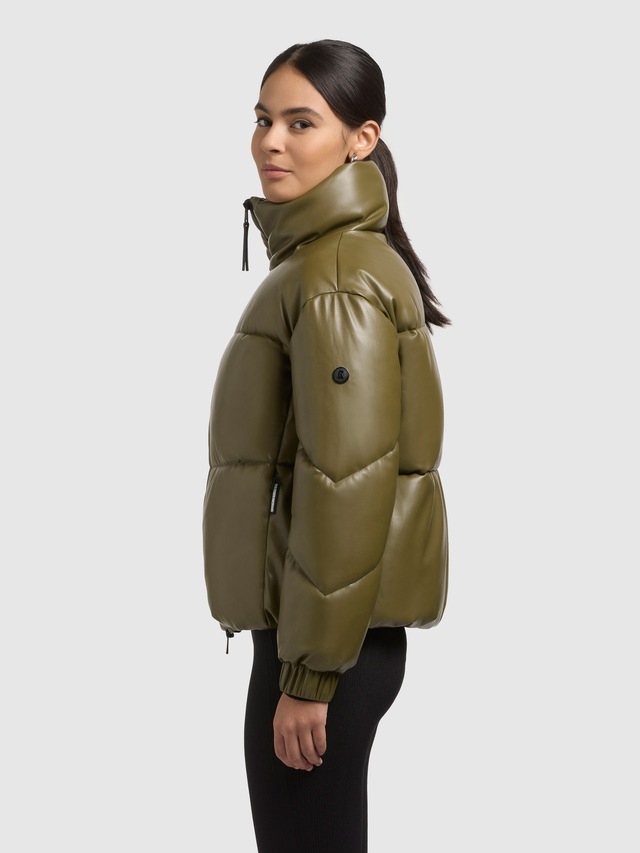khujo Lederimitatjacke »KHALIA« ohne Kapuze