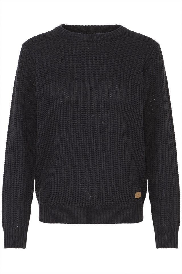 OXMO Strickfleece-Pullover »Strickpullover OXEdna«