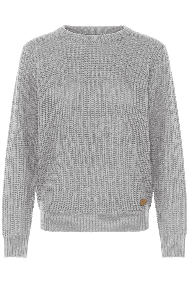 OXMO Strickfleece-Pullover »Strickpullover OXEdna«