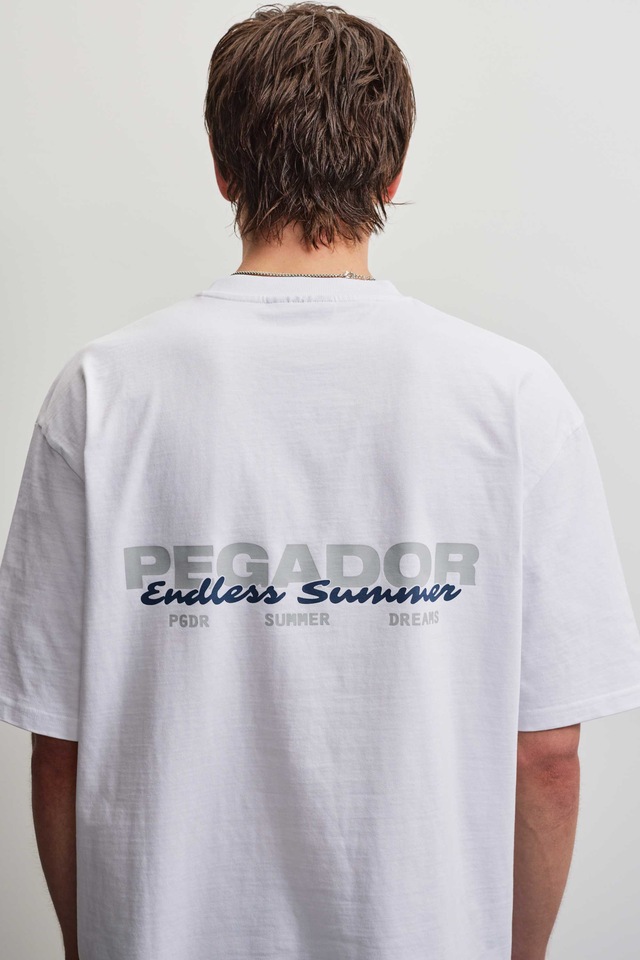 PEGADOR Rundhalsshirt »TORRES OVERSIZED TEE«