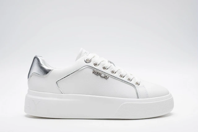 Replay Plateausneaker Freizeitschuh, Schnürschuh, Halbschuh mit Label