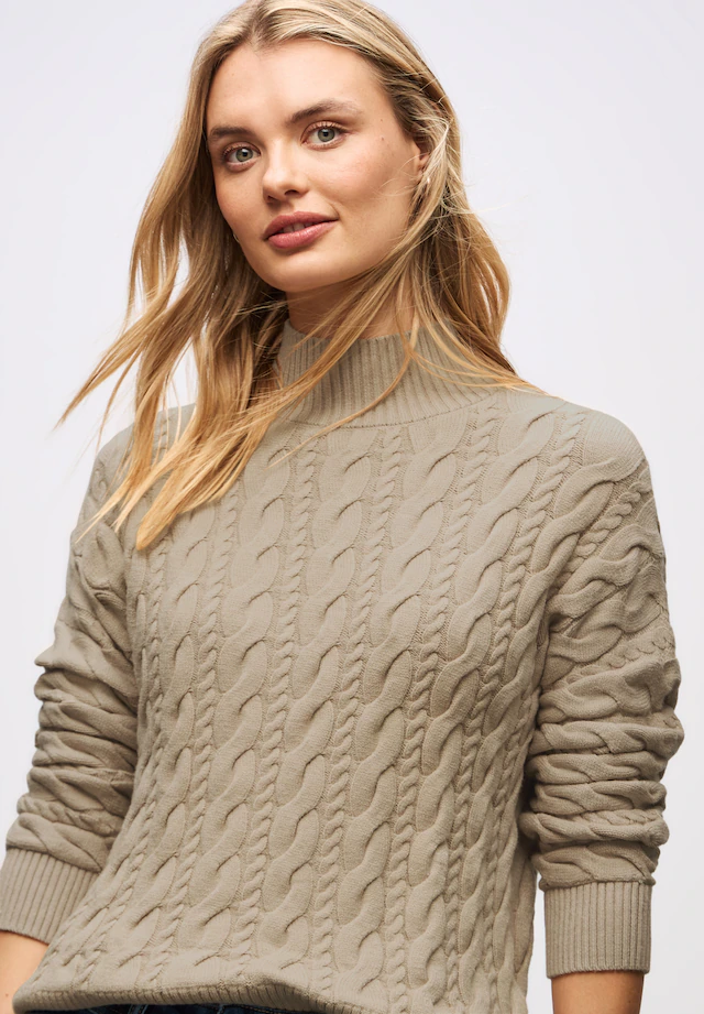 STREET ONE Strickpullover mit Turtleneck