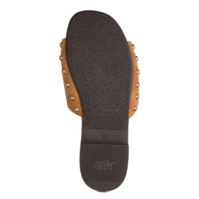 Tamaris Pantolette Blockabsatz, Sommerschuh, Schlüpfschuh mit aufgesetzten Nieten