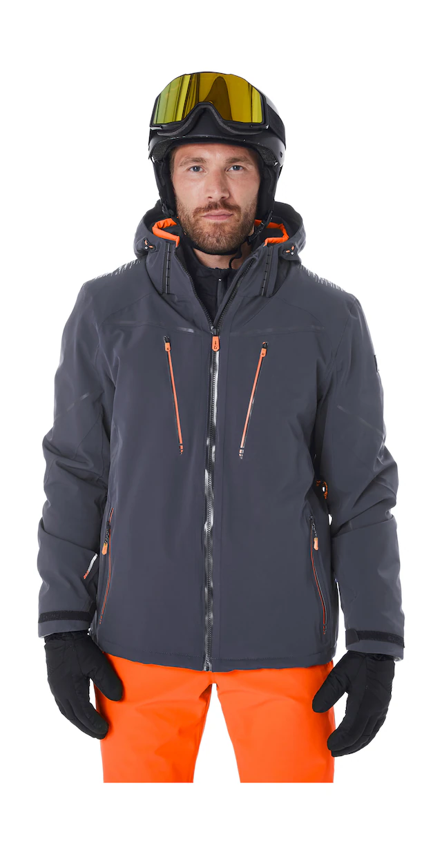 Killtec Skijacke »KSW 50 MN SKI JCKT« Herren Skijacke: wasserdicht, atmungsaktiv, 4-Wege-Stretch, Schneefang