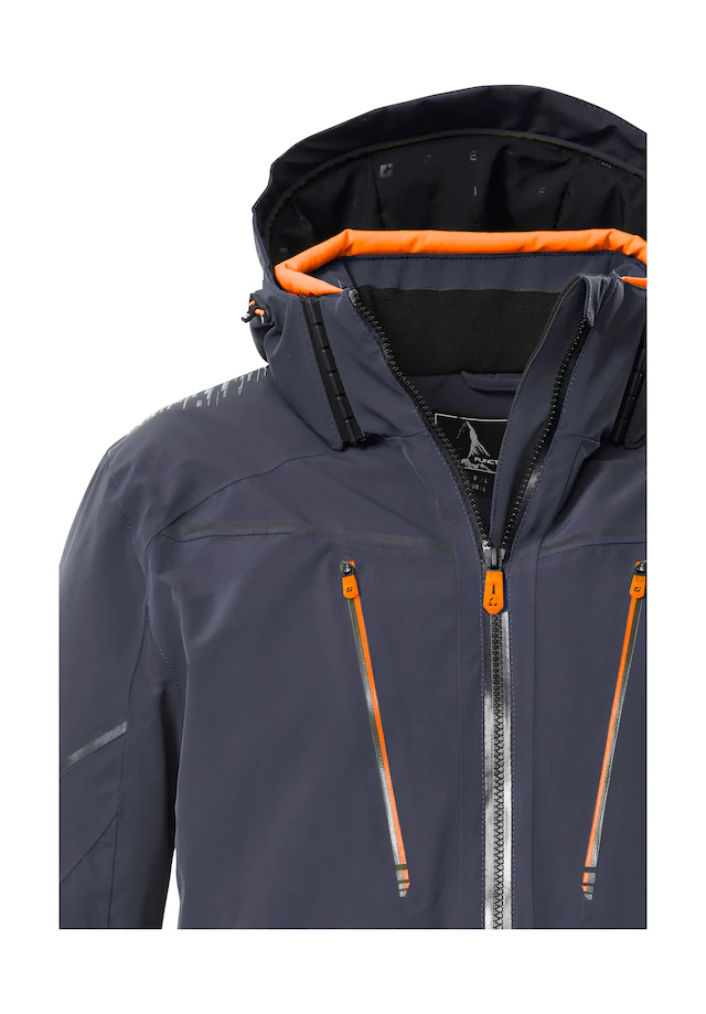 Killtec Skijacke »KSW 50 MN SKI JCKT« Herren Skijacke: wasserdicht, atmungsaktiv, 4-Wege-Stretch, Schneefang