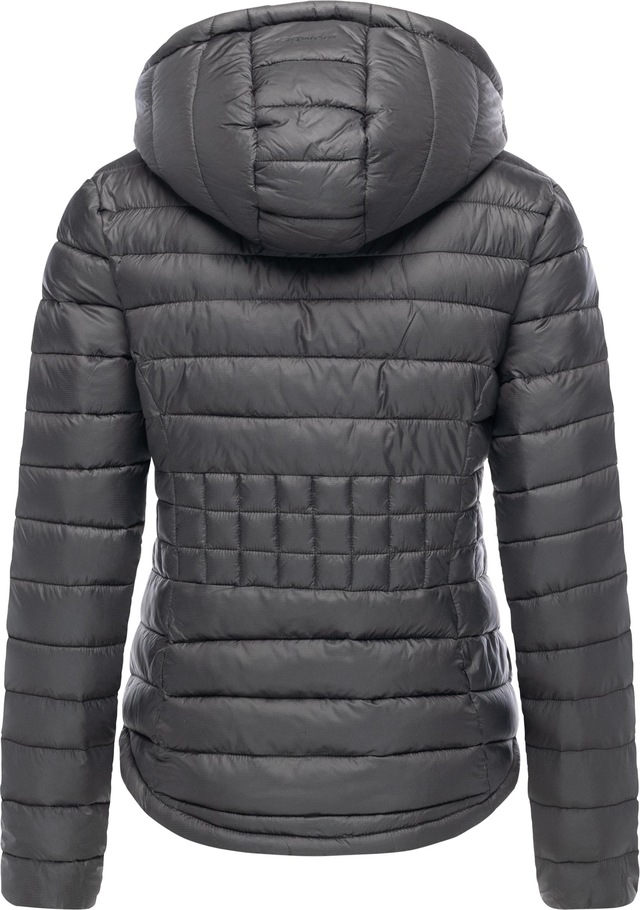 Ragwear Steppjacke »Bobie« mit Kapuze leichte, gesteppte Damen Jacke mit abnehmbare Kapuze