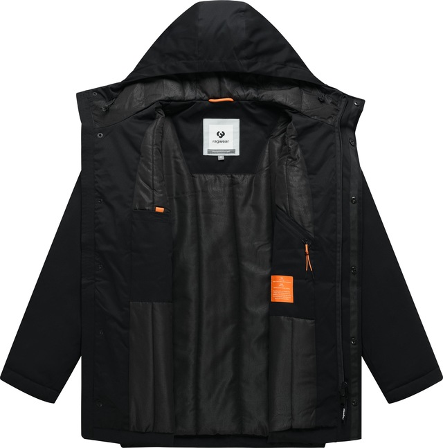 Ragwear Kurzmantel »Parcan Twill YOUMODO« wasserdichter Herren Winterparka