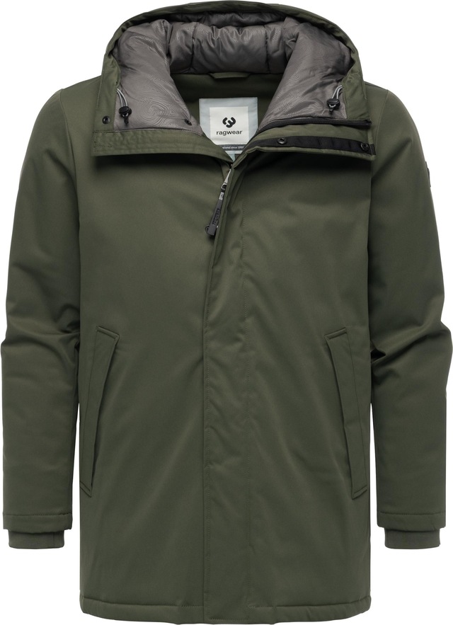 Ragwear Kurzmantel »Parcan Twill YOUMODO« wasserdichter Herren Winterparka