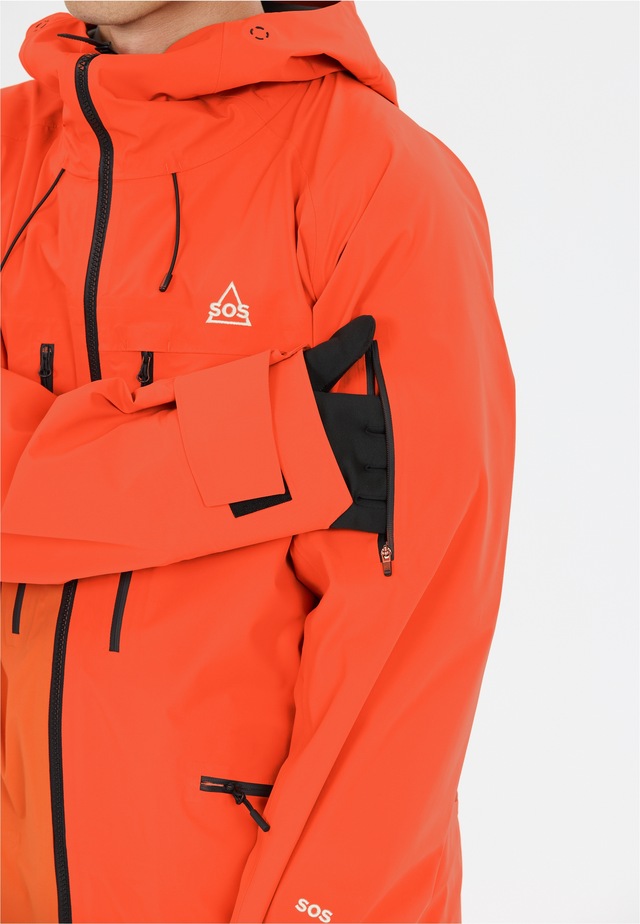 SOS Softshelljacke »Kula« mit wasserdichter Membran