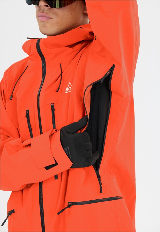 SOS Softshelljacke »Kula« mit wasserdichter Membran