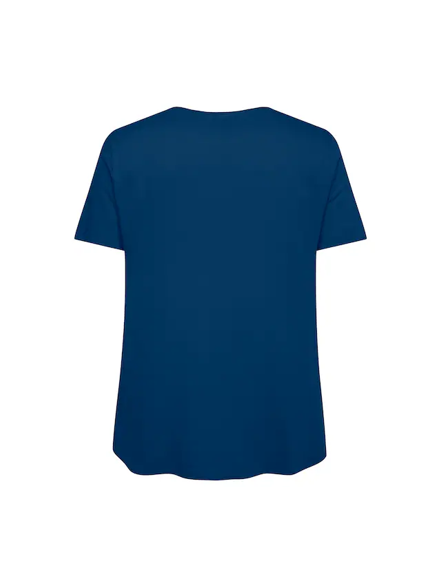 ONLY CARMAKOMA Rundhalsshirt »CARANITA LIFE S/S O-NECK REG TOP JRS«