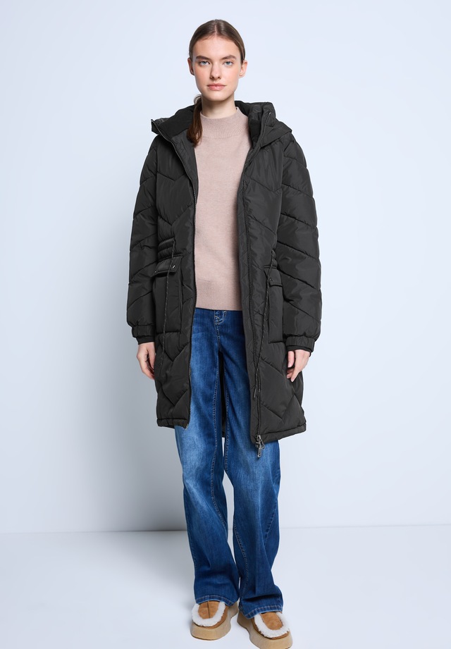 STREET ONE STUDIO Steppjacke mit Kapuze mit Kapuze