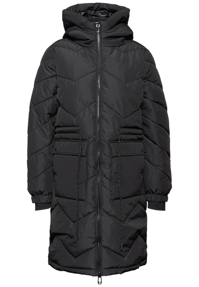 STREET ONE STUDIO Steppjacke mit Kapuze mit Kapuze