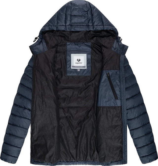 Ragwear Steppjacke »Vellos YOUMODO« mit Kapuze Gesteppte Winterjacke mit verstellbarer Kapuze